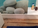 Plinthe en résine pour receveur de douche, Fabrication sur mesure Longueur de 60 à 210 cm, Hauteur de 5 à 20 cm - Livraison offerte